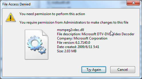 need right user permission need right user permission