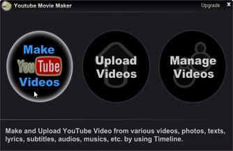 screenshots of youtube video maker v8